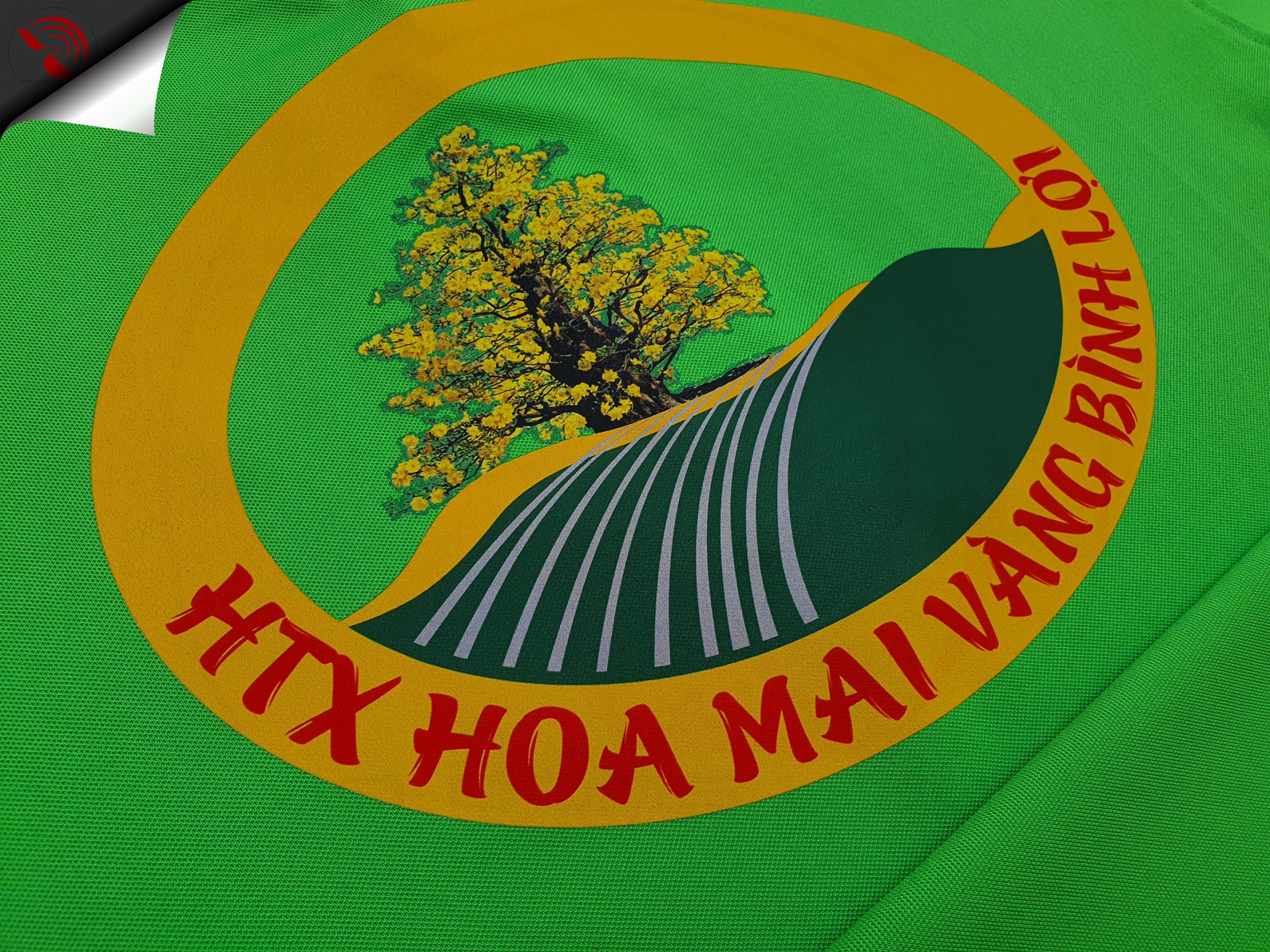 Hình in kỹ thuật số áo thun đồng phục theo yêu cầu