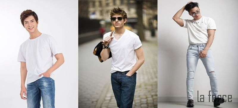 Quần jeans đen phong cách cá tính