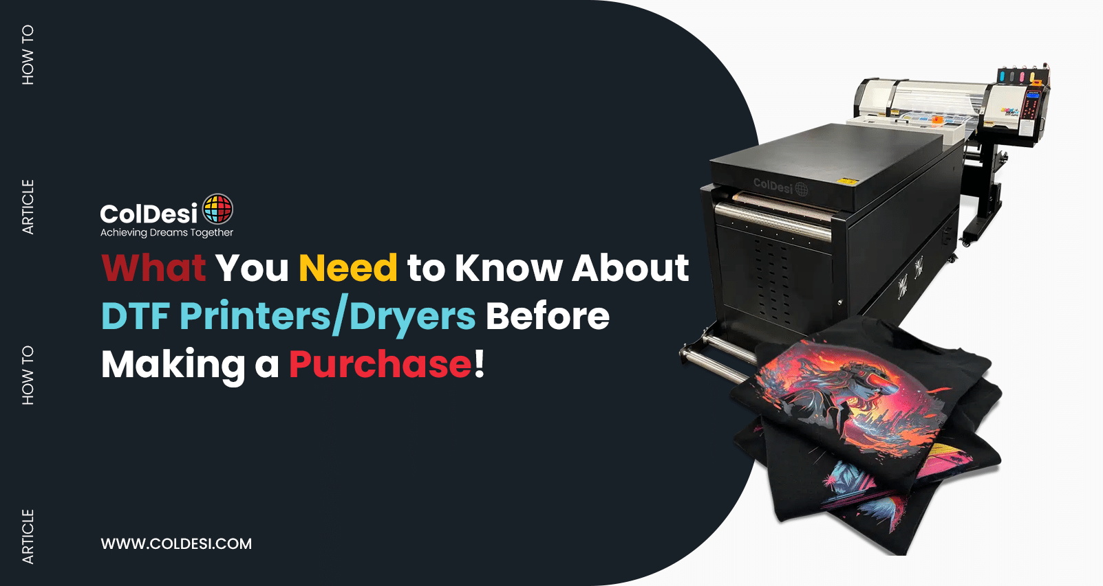 Factors to Consider Before Buying a DTF Printer Online
