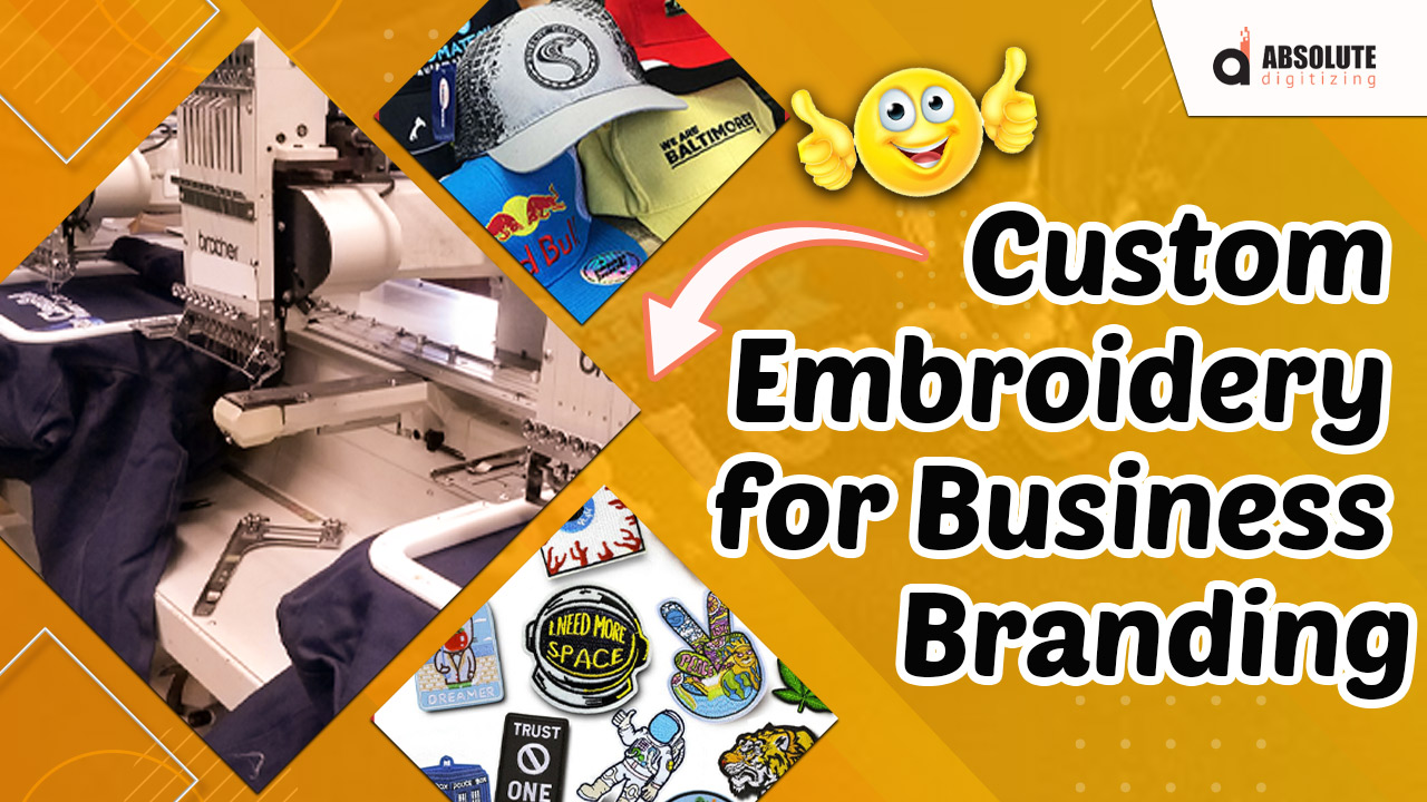 Benefits of custom embroidered logos for businesses