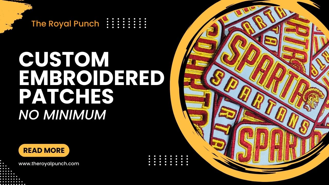 Why Choose Embroidered Patches No Minimum?