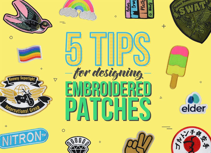 Tips to achieve the best embroidered patch design