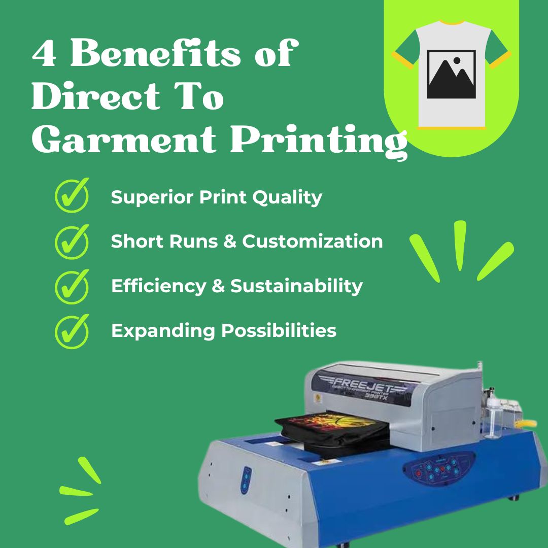Benefits of photo quality DTG printing for different industries