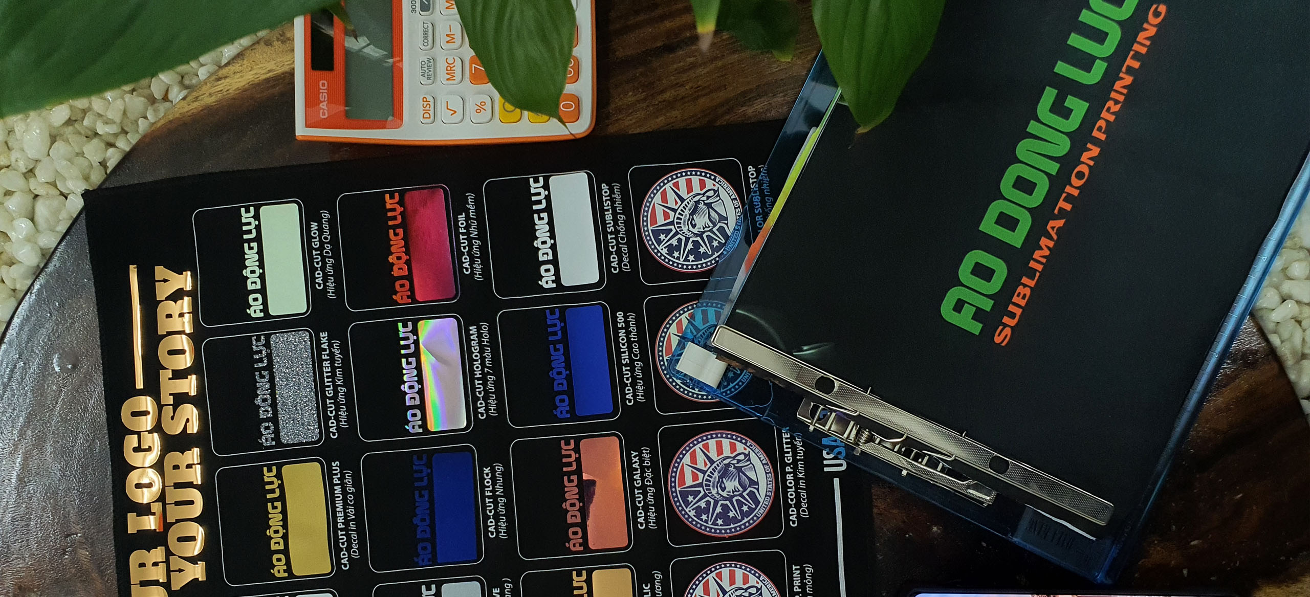 Ao Dong Luc's exclusive screen printing techniques