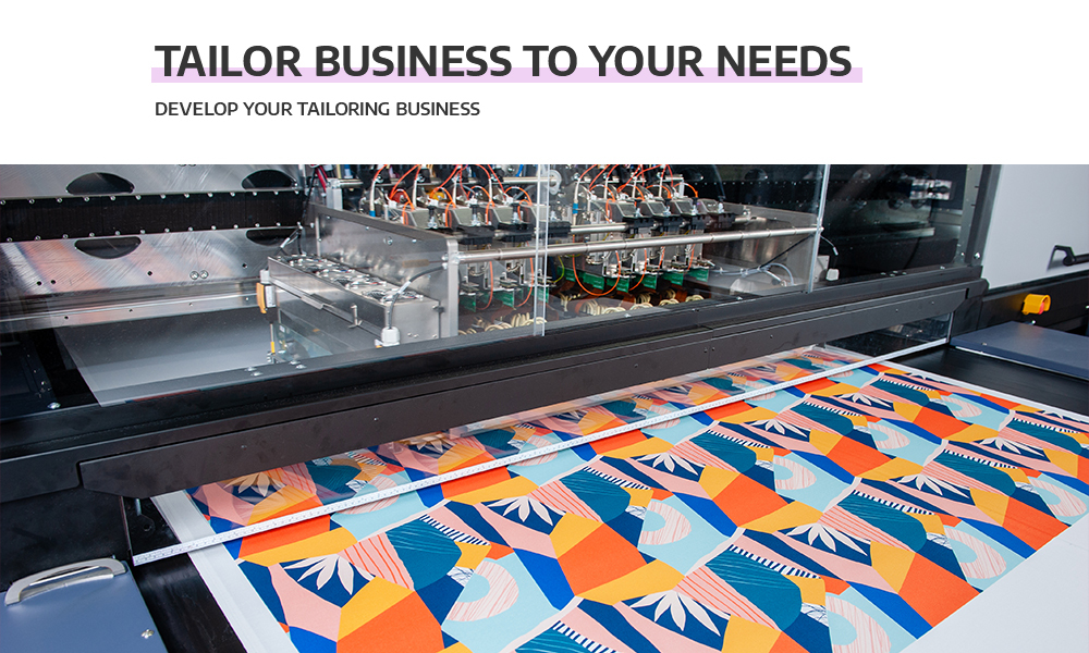 Diverse textile printing solutions tailored to your needs
