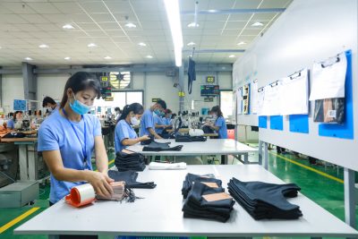 Full-package apparel manufacturing Vietnam