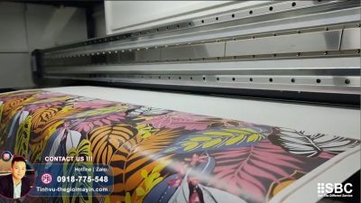 Large format fabric printing Vietnam