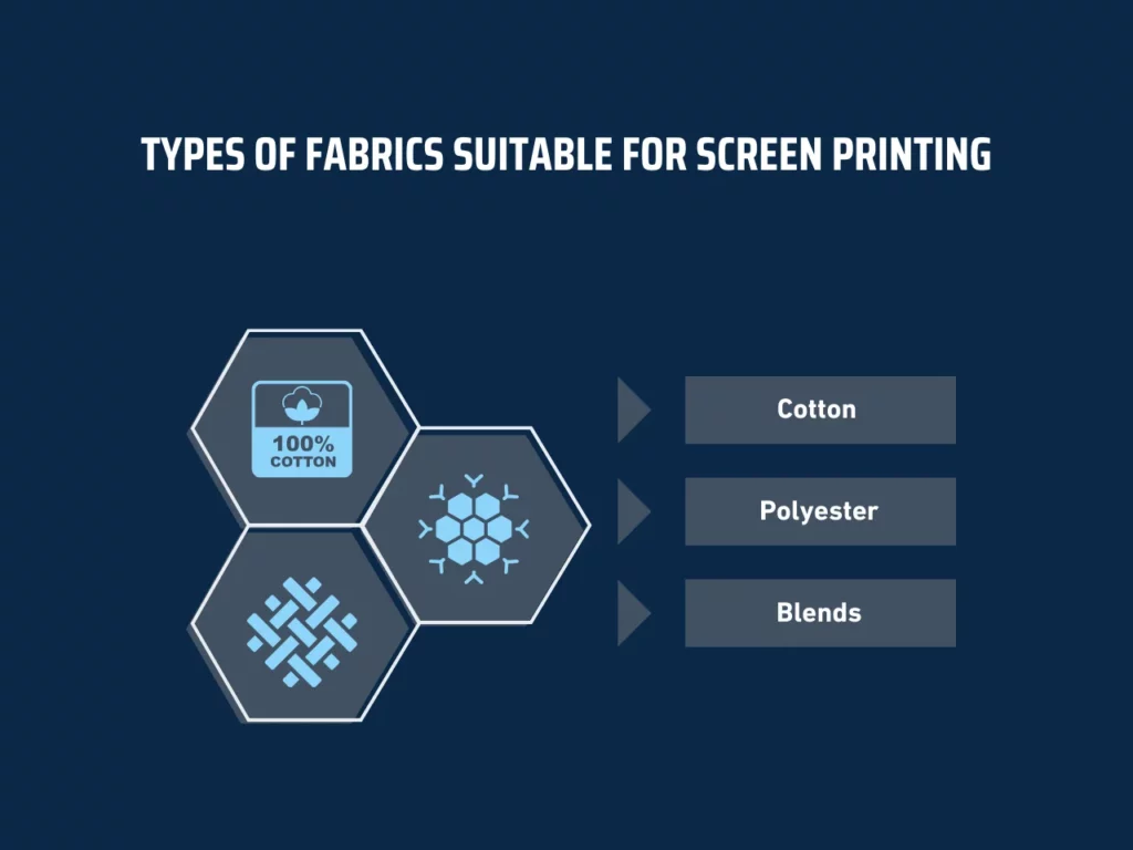 Popular fabric types for screen printing