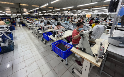 Vietnam garment factory