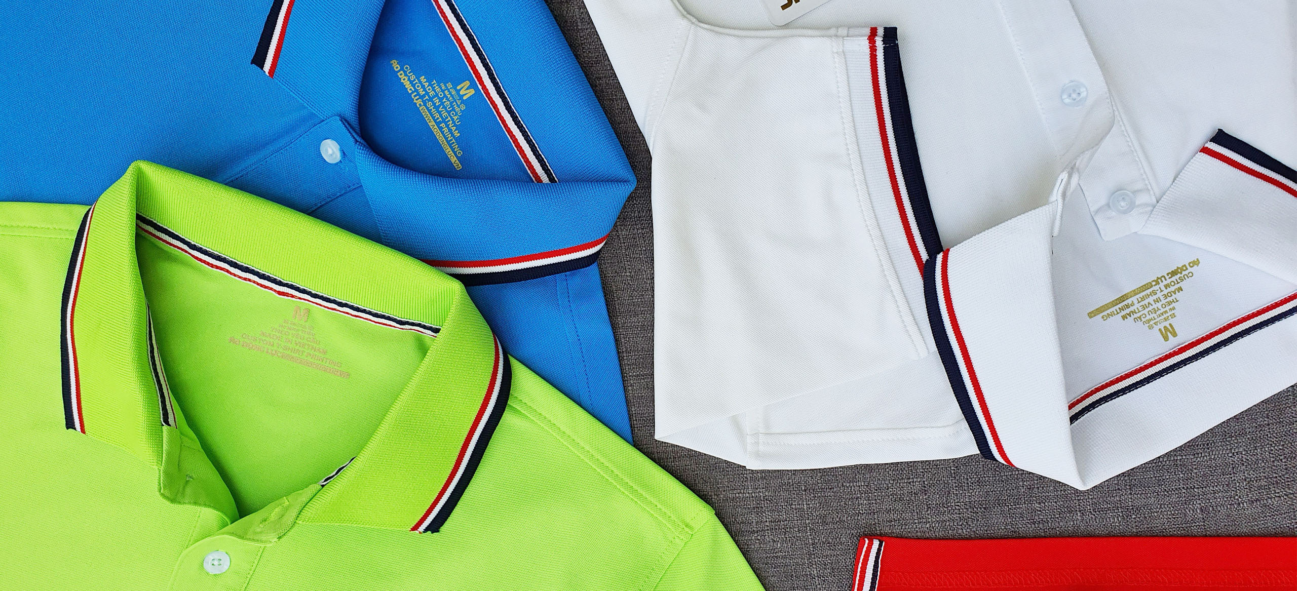 Why choose Ao Dong Luc for custom polo shirts in Vietnam?